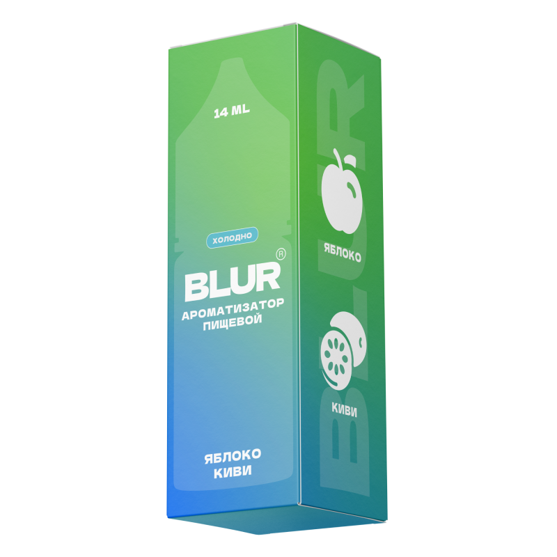 Фото и внешний вид — Ароматизатор пищевой Blur - Яблоко Киви 14мл