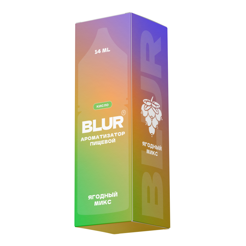 Фото и внешний вид — Ароматизатор пищевой Blur - Ягодный Микс 14мл