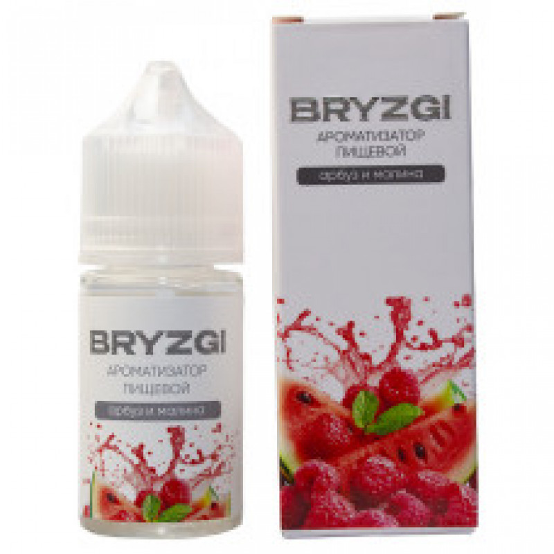 Фото и внешний вид — Ароматизатор пищевой Bryzgi - Арбуз Малина 14мл