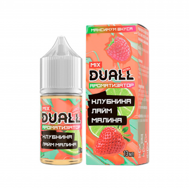Ароматизатор Duall Mix Клубника Лайм Малина 13мл