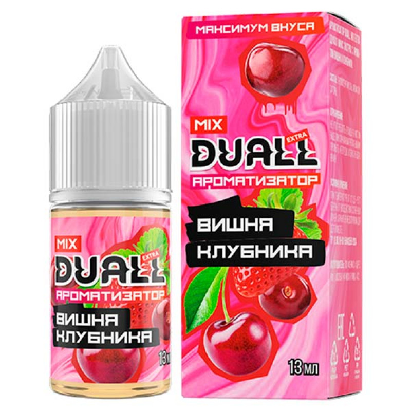 Фото и внешний вид — Ароматизатор Duall Mix Вишня Клубника 13мл