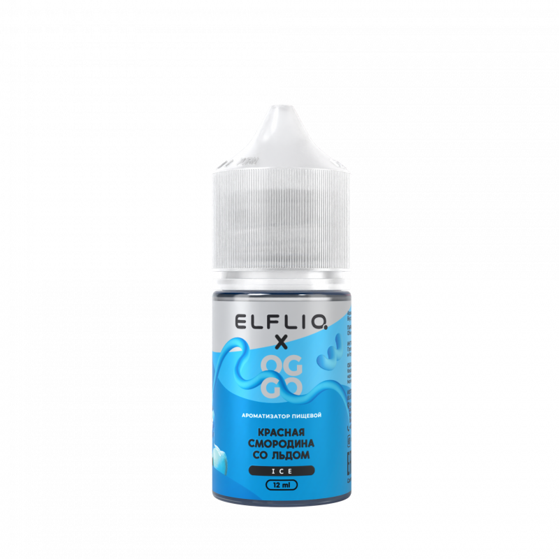 Фото и внешний вид — Ароматизатор Elfliq X Oggo Ice - Red Currant 12ml