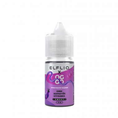 Ароматизатор Elfliq X Oggo Sweet - Kiwi Passionfruit Strawberry 12ml