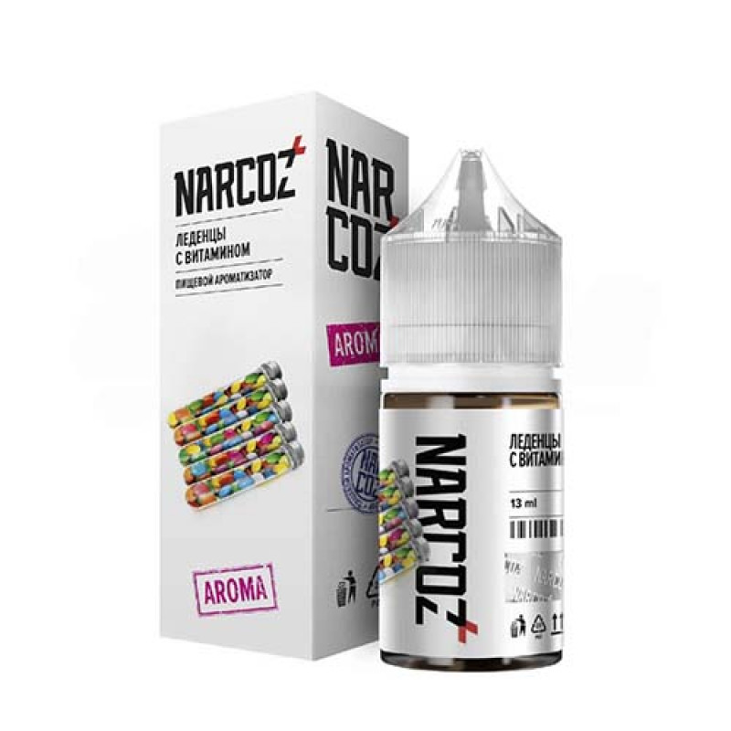 Фото и внешний вид — Ароматизатор пищевой NARCOZ ЛЕДЕНЦЫ С ВИТАМИНОМ Объем 13 м