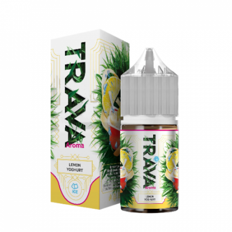 Фото и внешний вид — Ароматизатор пищевой TRAVA LEMON YOGURT (Лимонный йогурт) Объем 13 мл