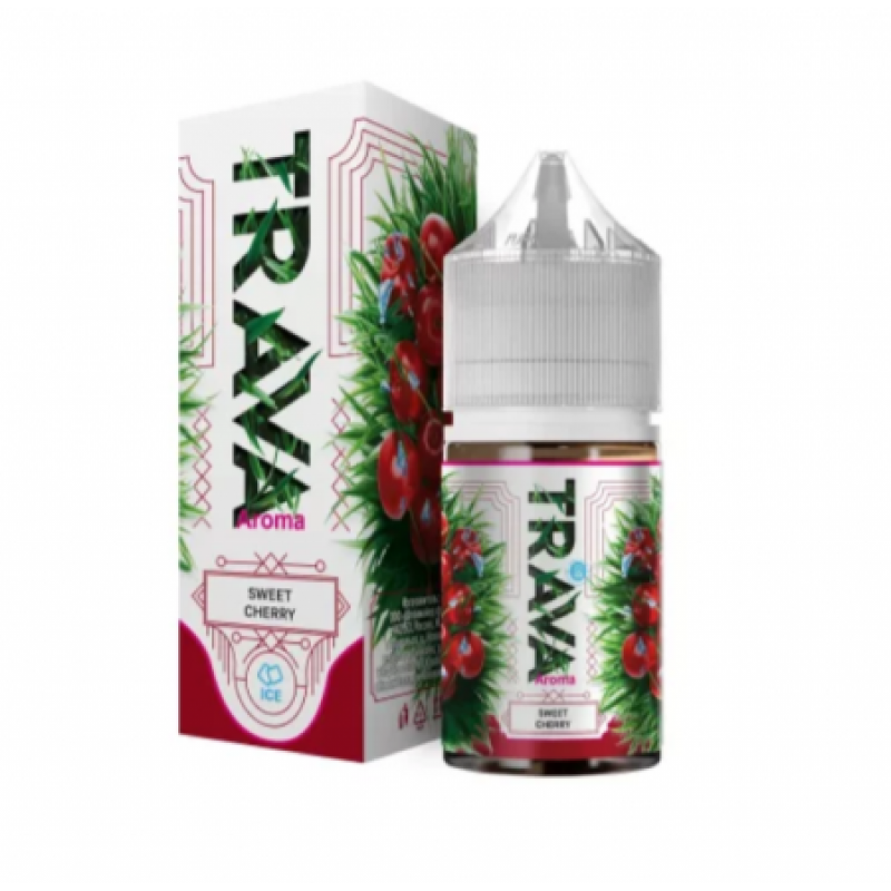 Фото и внешний вид — Ароматизатор пищевой TRAVA SWEET CHERRY (Вишня) Объем 13 мл