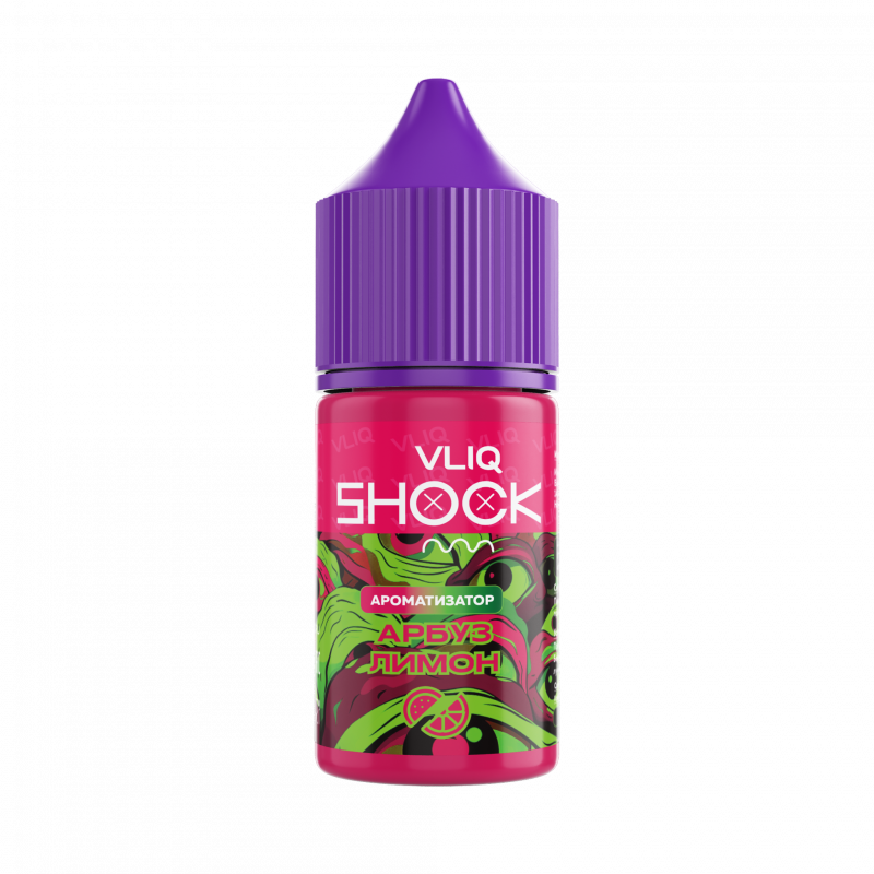 Фото и внешний вид — Ароматизатор пищевой Shock - Арбуз Лимон 15мл