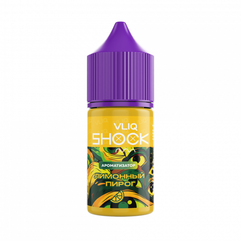 Фото и внешний вид — Ароматизатор пищевой Shock - Лимонный Пирог 15мл