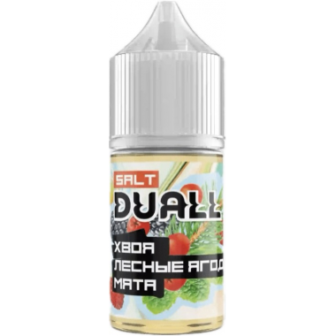 DUALL SALT 30ml -  Хвоя Лесные ягоды Мята S