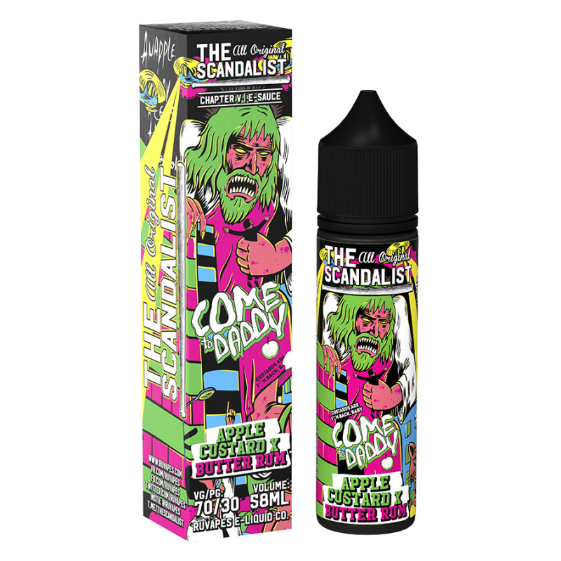 Фото и внешний вид — The Scandalist 58ml 0mg - Come To Daddy