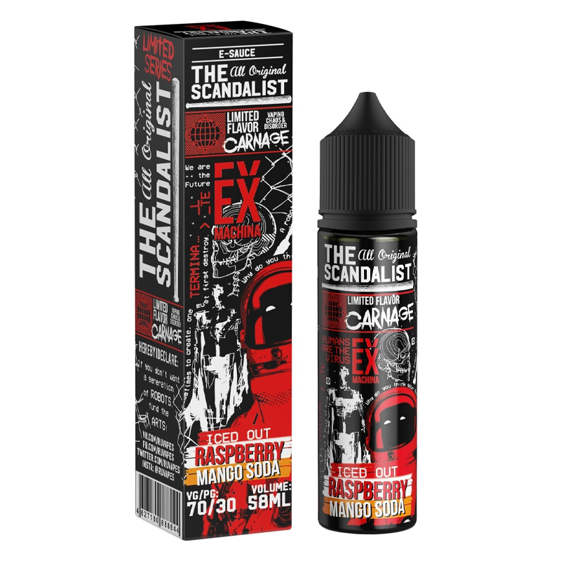 Фото и внешний вид — The Scandalist 58ml 0mg - Ex Machina