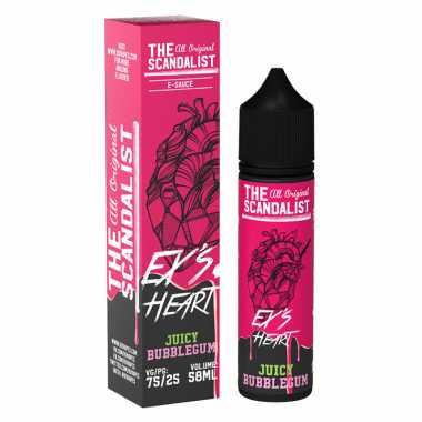 The Scandalist 58ml 0mg - Ex's Heart