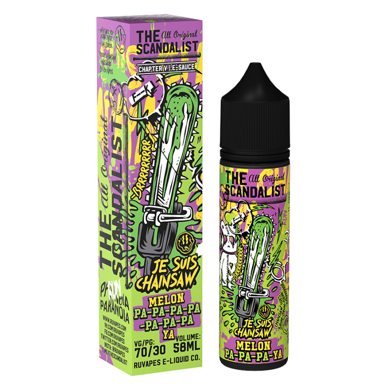 Фото и внешний вид — The Scandalist 58ml 0mg - Je Suis Chainsaw