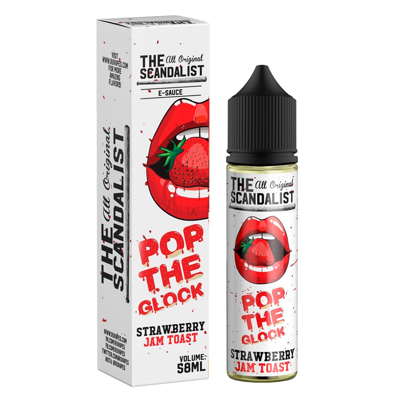Фото и внешний вид — The Scandalist 58ml 0mg - Pop The Glock