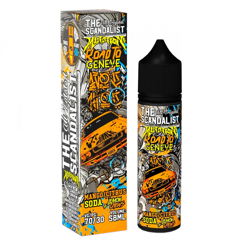 Фото и внешний вид — The Scandalist 58ml 0mg - Road To Geneve