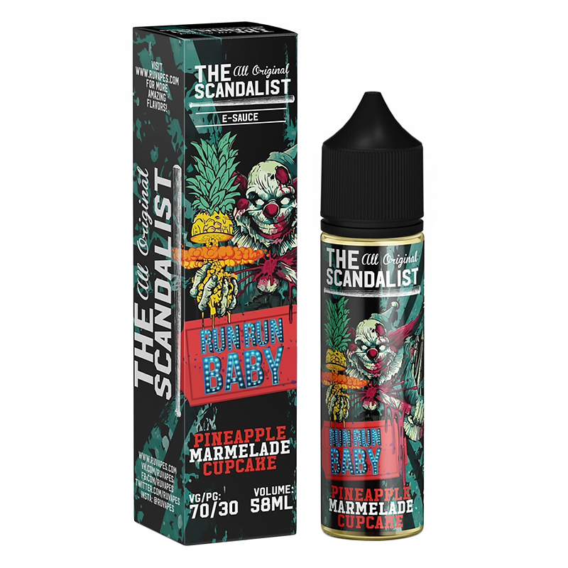 Фото и внешний вид — The Scandalist 58ml 0mg - Run Run Baby