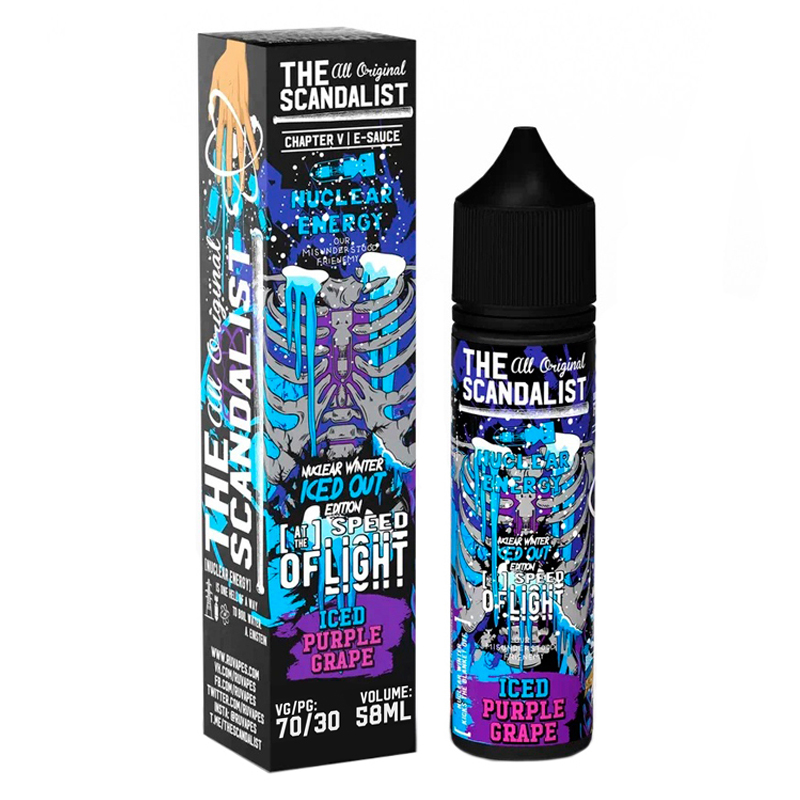 Фото и внешний вид — The Scandalist 58ml 0mg - Speed Of Light ICED