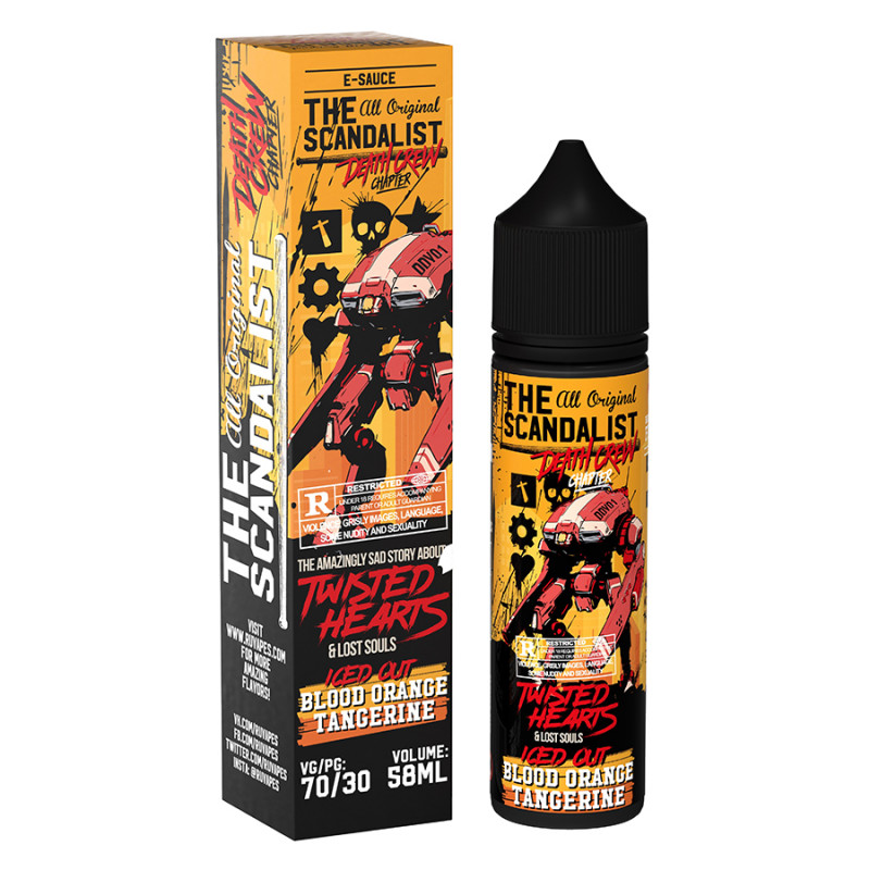 Фото и внешний вид — The Scandalist 58ml 0mg - Twisted Hearts