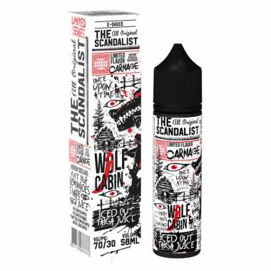 The Scandalist 58ml 0mg - Wolf Cabin