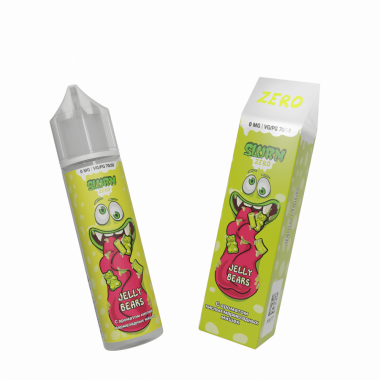Slurm Zero - Jelly Bears (Кислые мармеладные мишки) 58мл 0мг