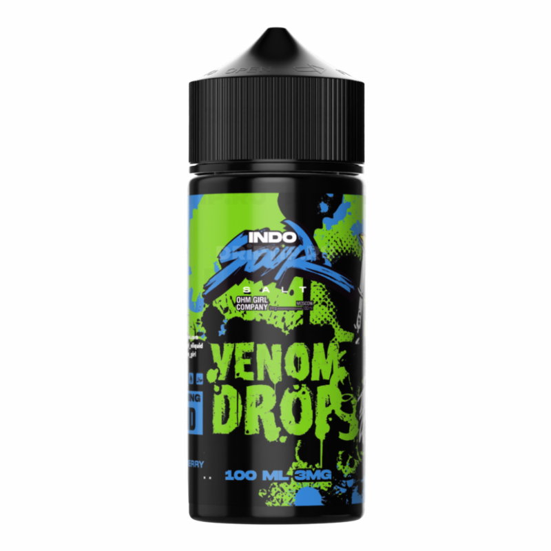 Фото и внешний вид — IndoSour 100ml 3mg - Venom Drop
