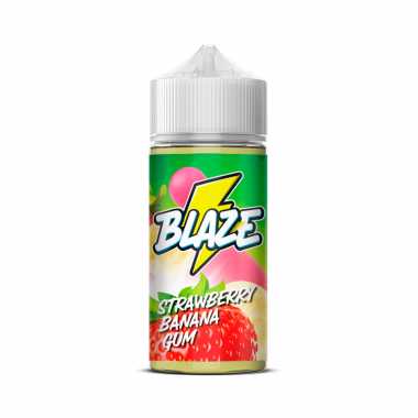 Blaze 100ml 3mg - Strawberry Banana Gum