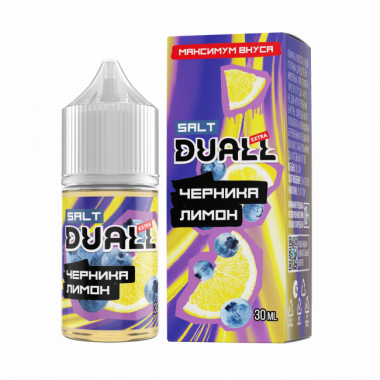 Duall Extra SALT 30ml - Черника Лимон S