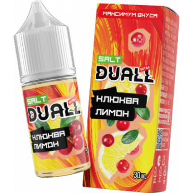 Duall Extra SALT 30ml - Клюква Лимон S
