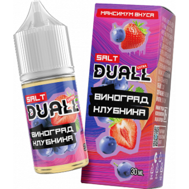 Duall Extra SALT 30ml - Виноград Клубника S