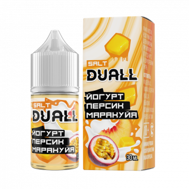 Duall Extra SALT 30ml - Йогурт Персик Маракуйя S