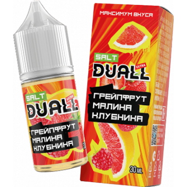 Duall Extra SALT 30ml - Грейпфрут Малина Клубника N