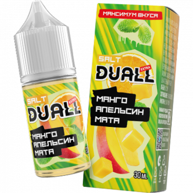 Duall Extra SALT 30ml - Манго Апельсин Мята N