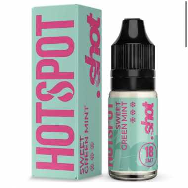 Hotspot Shot SALT 10ml - Sweet Green Mint N