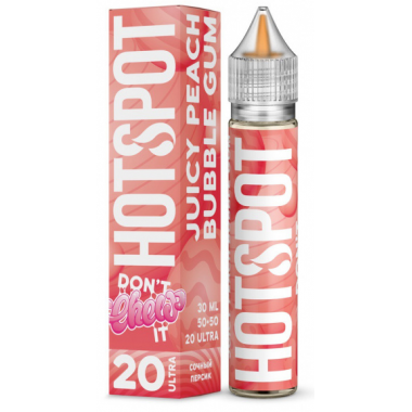 Hotspot Don't Chew It SALT 30ml - Жвачка Сочный Персик 18