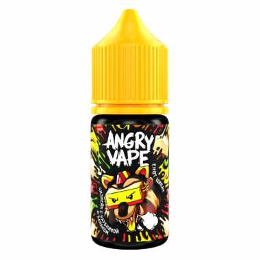 Angry Vape  SALT 30ml - Енот Щипач (Чизкейк с клубникой и бананом) N