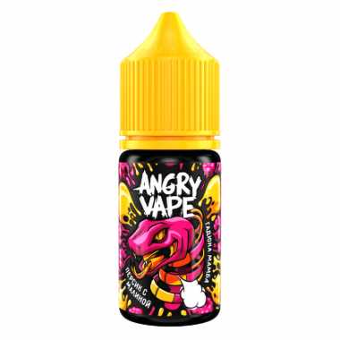 Angry Vape  SALT 30ml - Гадюка Мамба (Персик с малиной) N