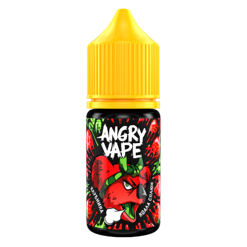Фото и внешний вид — Angry Vape SALT 30ml - Коала Сплюн ( Клубника) S