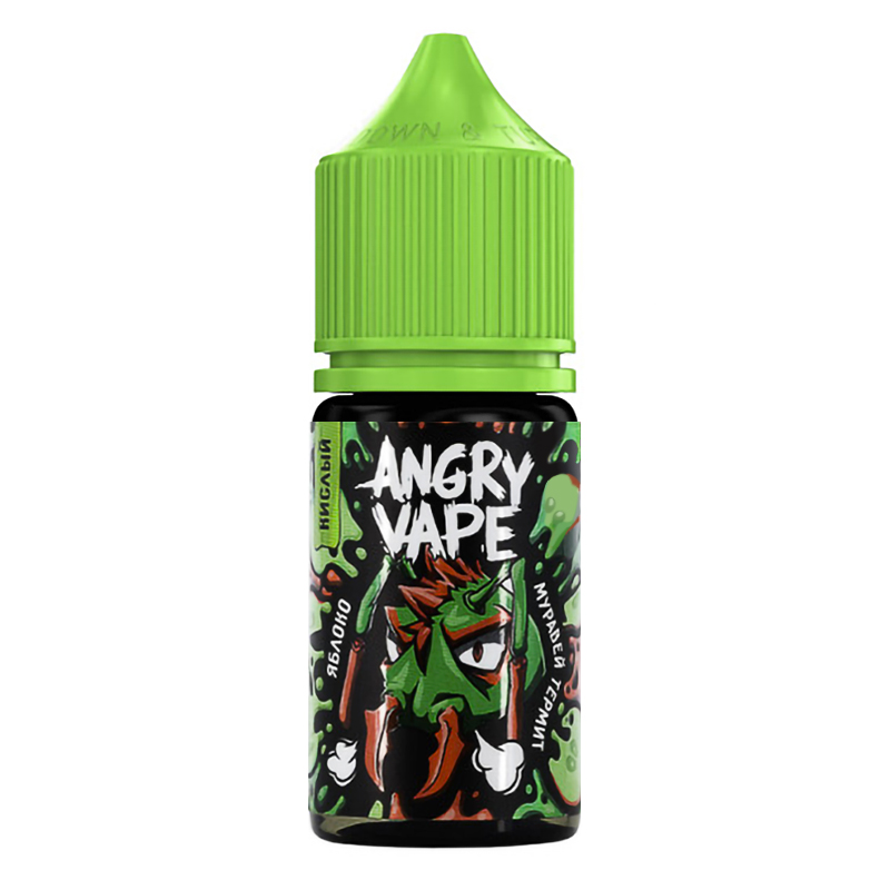 Фото и внешний вид — Angry Vape SALT 30ml - Муравей Термит (Яблоко) S