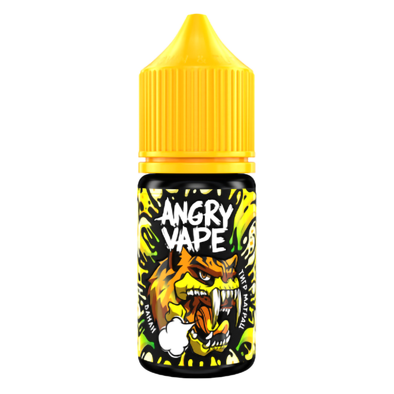 Фото и внешний вид — Angry Vape SALT 30ml - Тигр Матрац (Банан) S