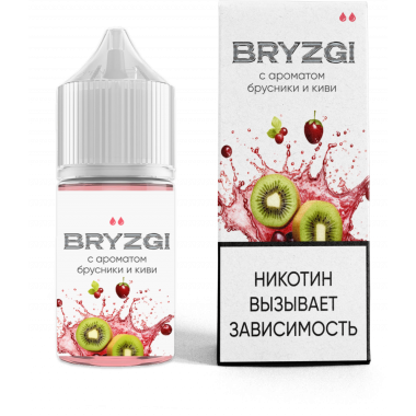BRYZGI 30ml - Брусника Киви Лёд N