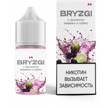 BRYZGI 30ml - Ежевика Лайм Лёд N