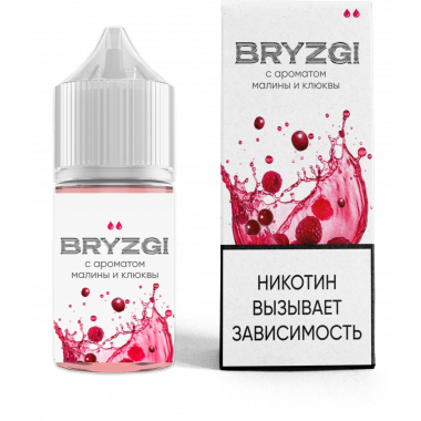 BRYZGI 30ml - Малина Клюква Лёд N