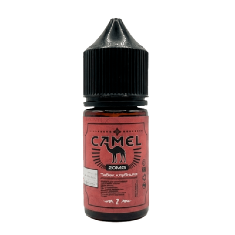 Фото и внешний вид — CAMEL SALT 30ml - Табак Клубника N