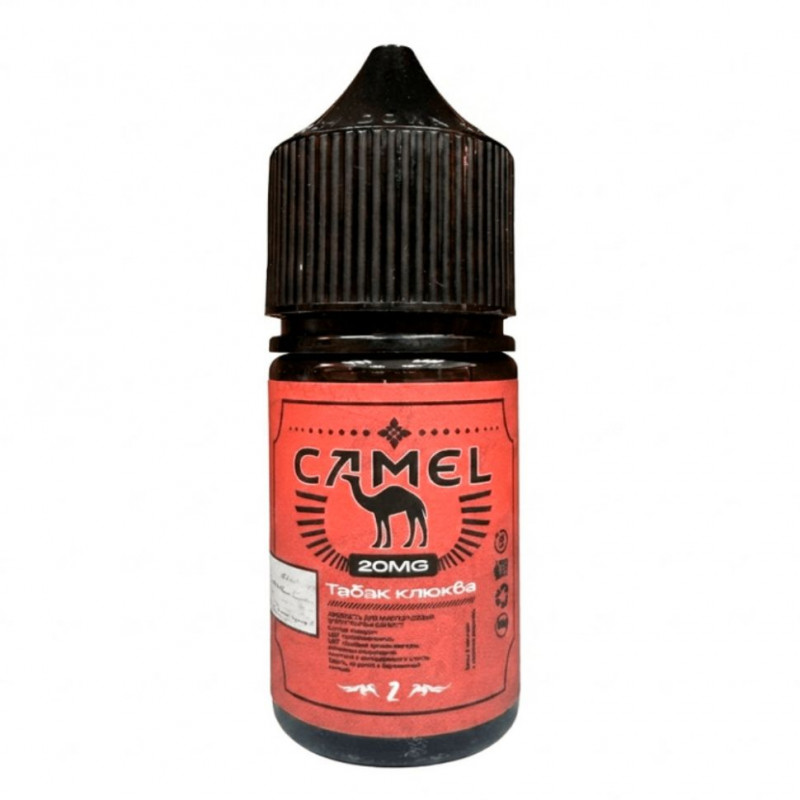 Фото и внешний вид — CAMEL SALT 30ml - Табак Клюква N