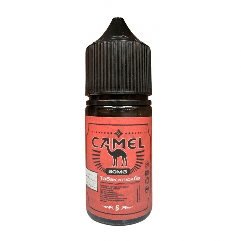 Фото и внешний вид — CAMEL SALT 30ml - Табак Клюква S