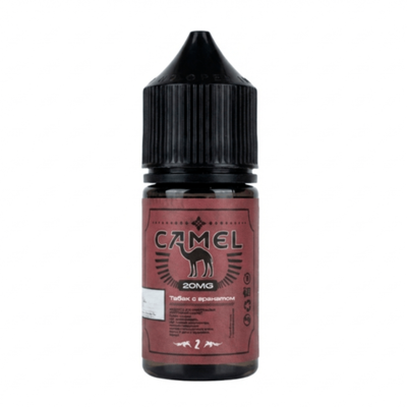 Фото и внешний вид — CAMEL SALT 30ml - Табак Гранат N