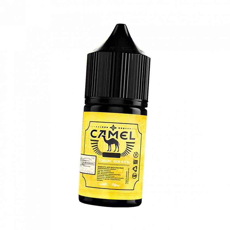 Фото и внешний вид — CAMEL SALT 30ml - Табак Ваниль S