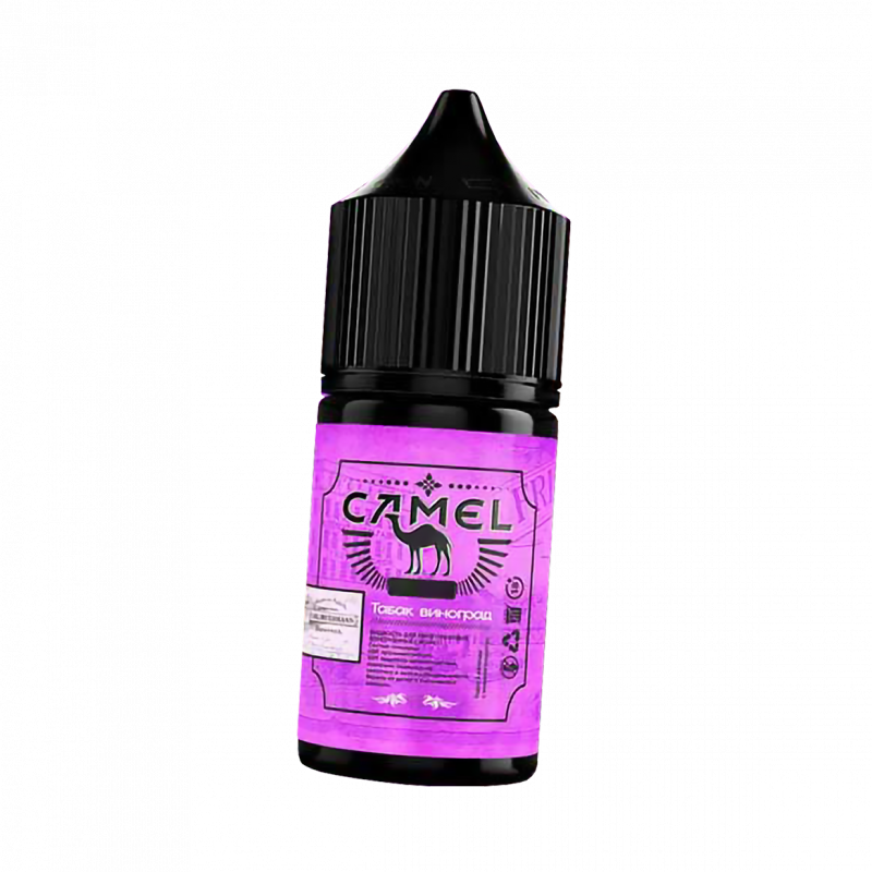 Фото и внешний вид — CAMEL SALT 30ml - Табак Виноград N