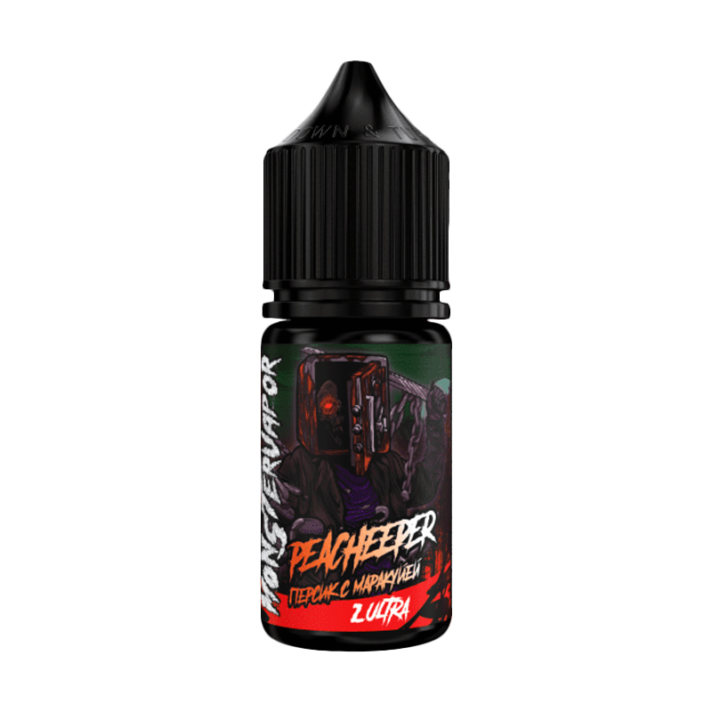 Фото и внешний вид — MONSTERVAPOR SALT 30ml - Peacheeper S