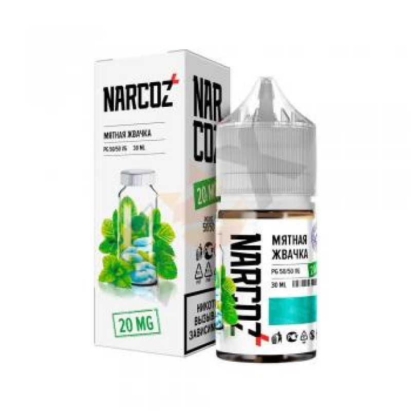 Фото и внешний вид — NARCOZ 30ml - Мятная Жвачка N